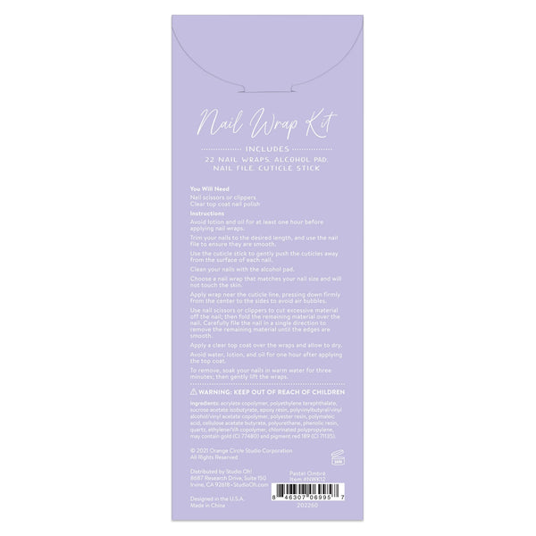 Pastel Ombre Nail Wrap Kit - DIGS