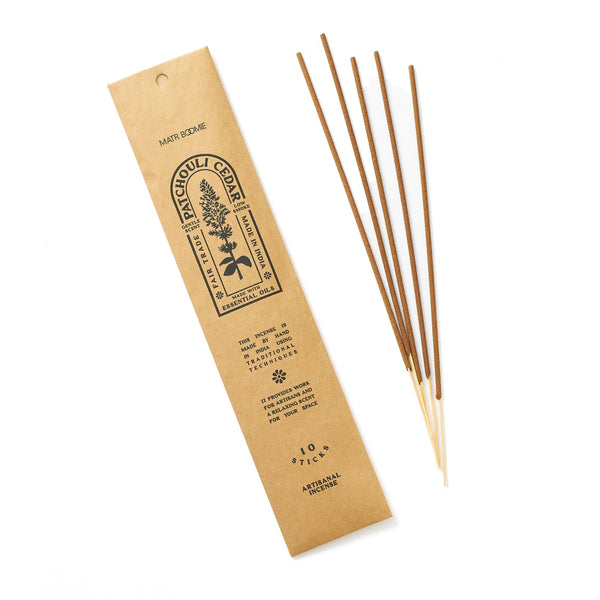 Patchouli Cedar Artisanal Incense - DIGS