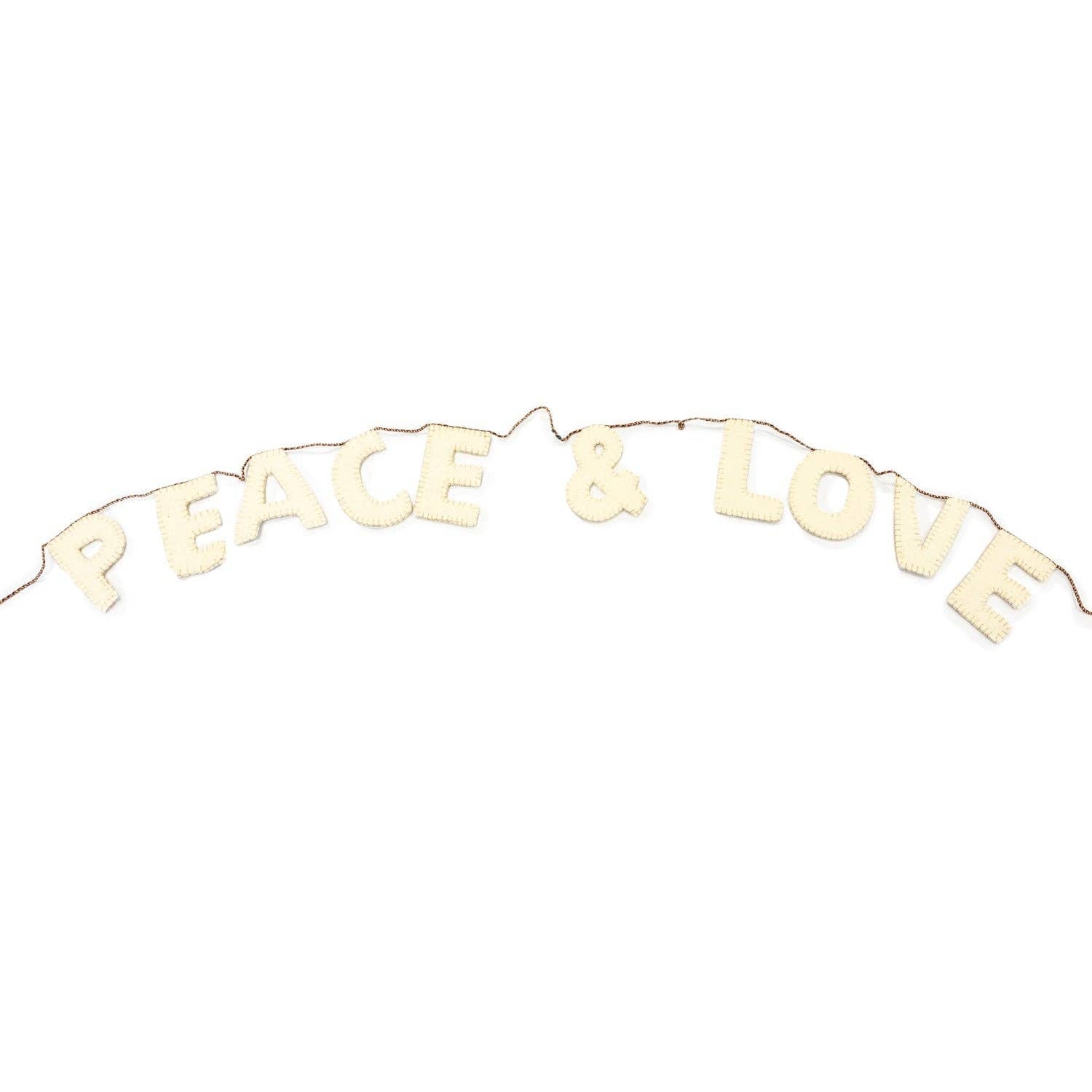 Peace & Love Garland - DIGS