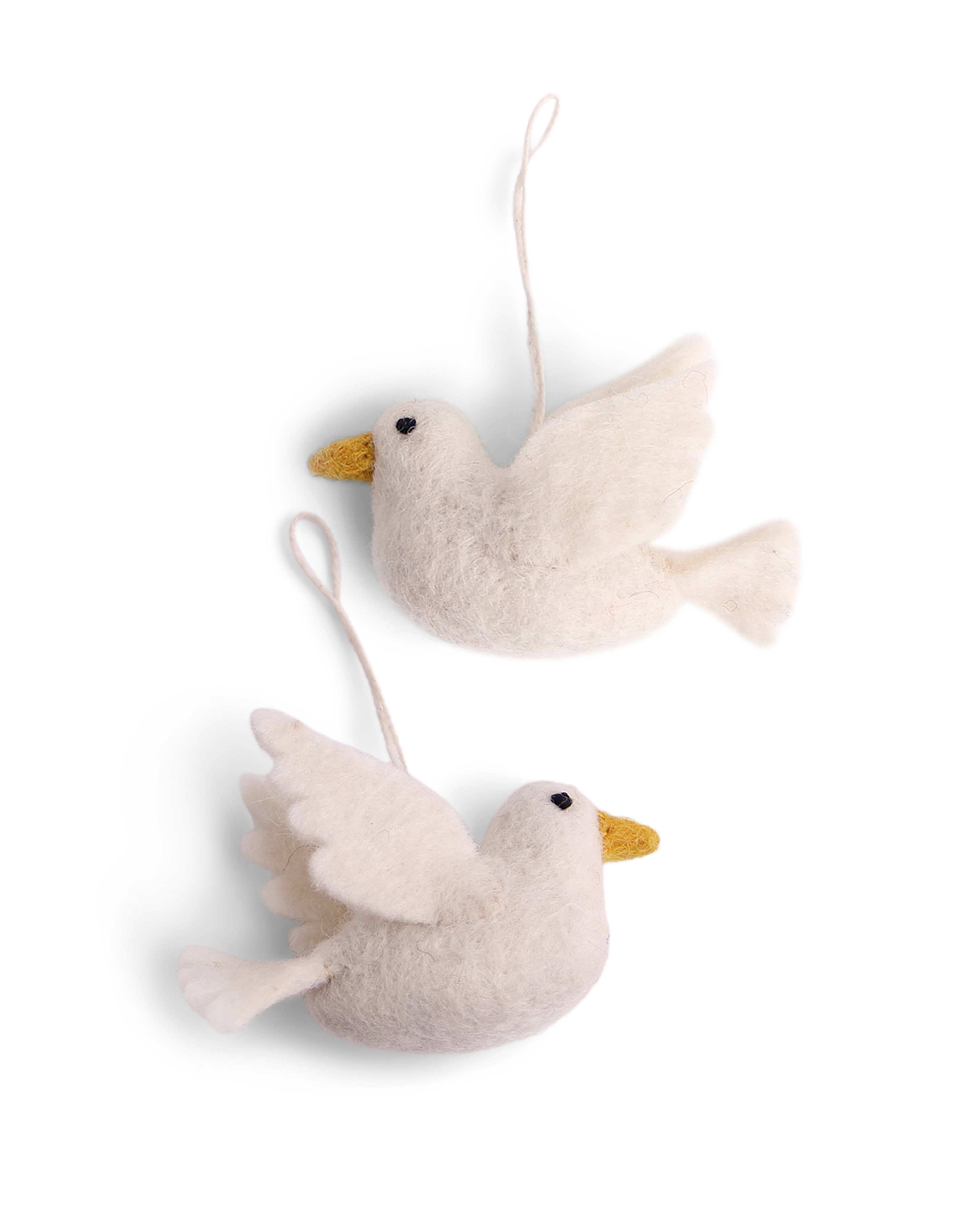 Peace of Dove Felt Ornament - DIGS