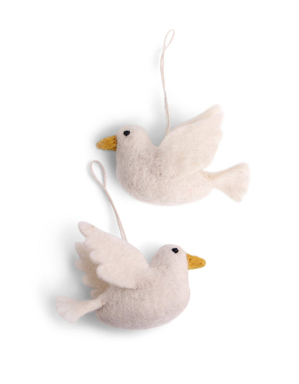 Peace of Dove Felt Ornament - DIGS