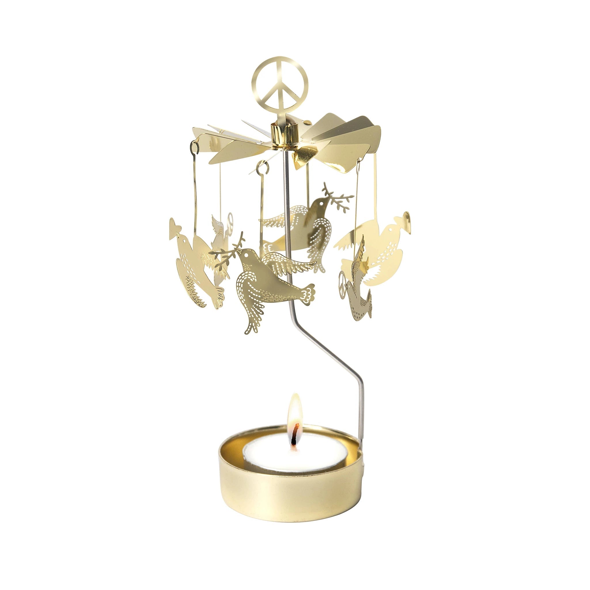 Peace on Earth Rotary Candleholder - DIGS