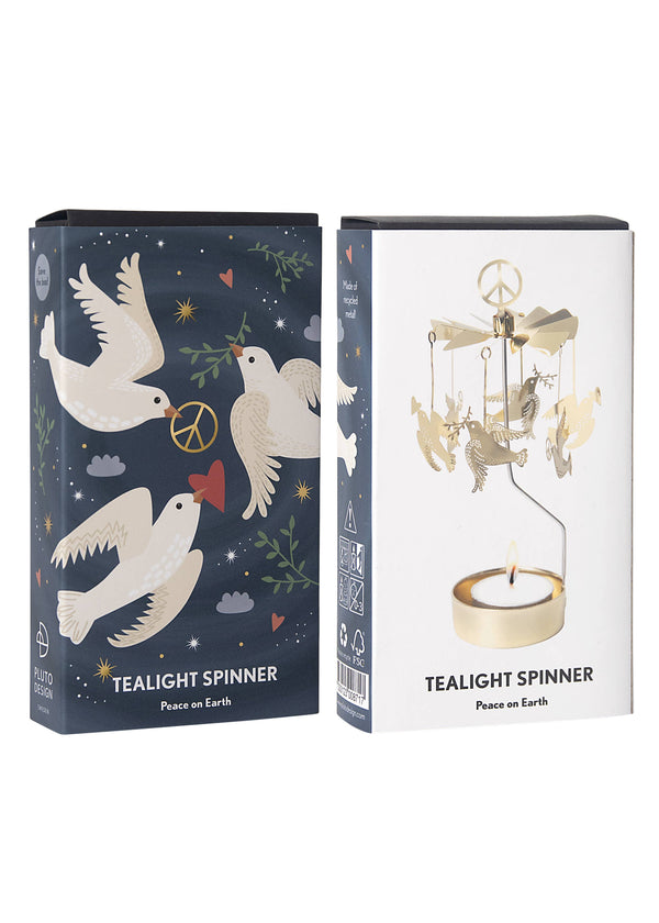 Peace on Earth Rotary Candleholder - DIGS