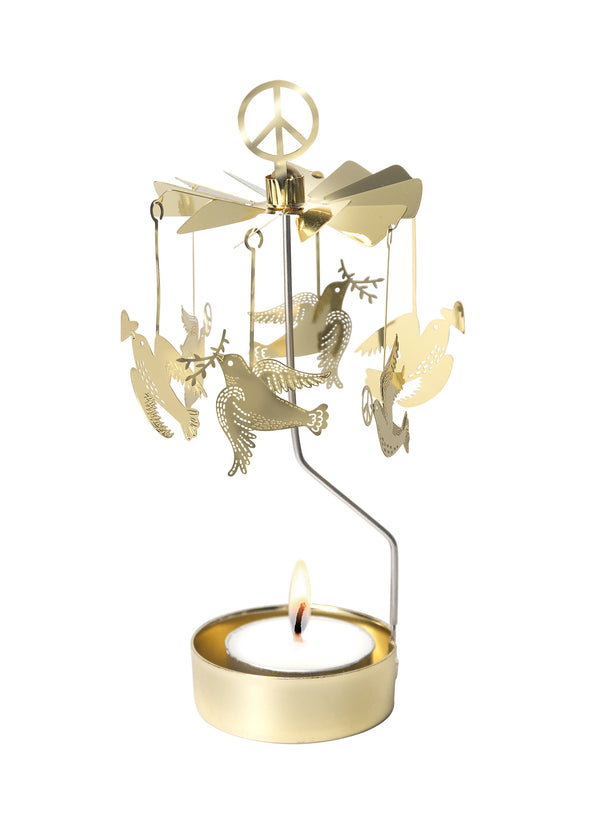 Peace on Earth Rotary Candleholder - DIGS