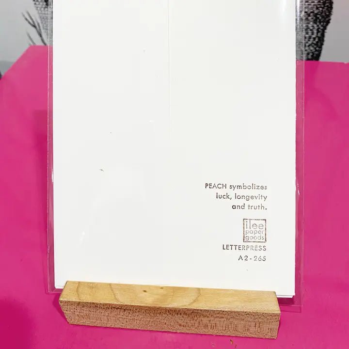 Peach Blossoms Birthday Card - DIGS