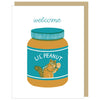 Peanut Butter Jar Baby Card - DIGS