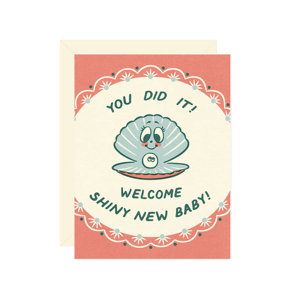 Pearl Baby Card - DIGS