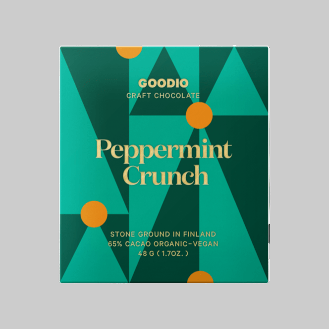Peppermint Crunch 49% Chocolate Bar - DIGS