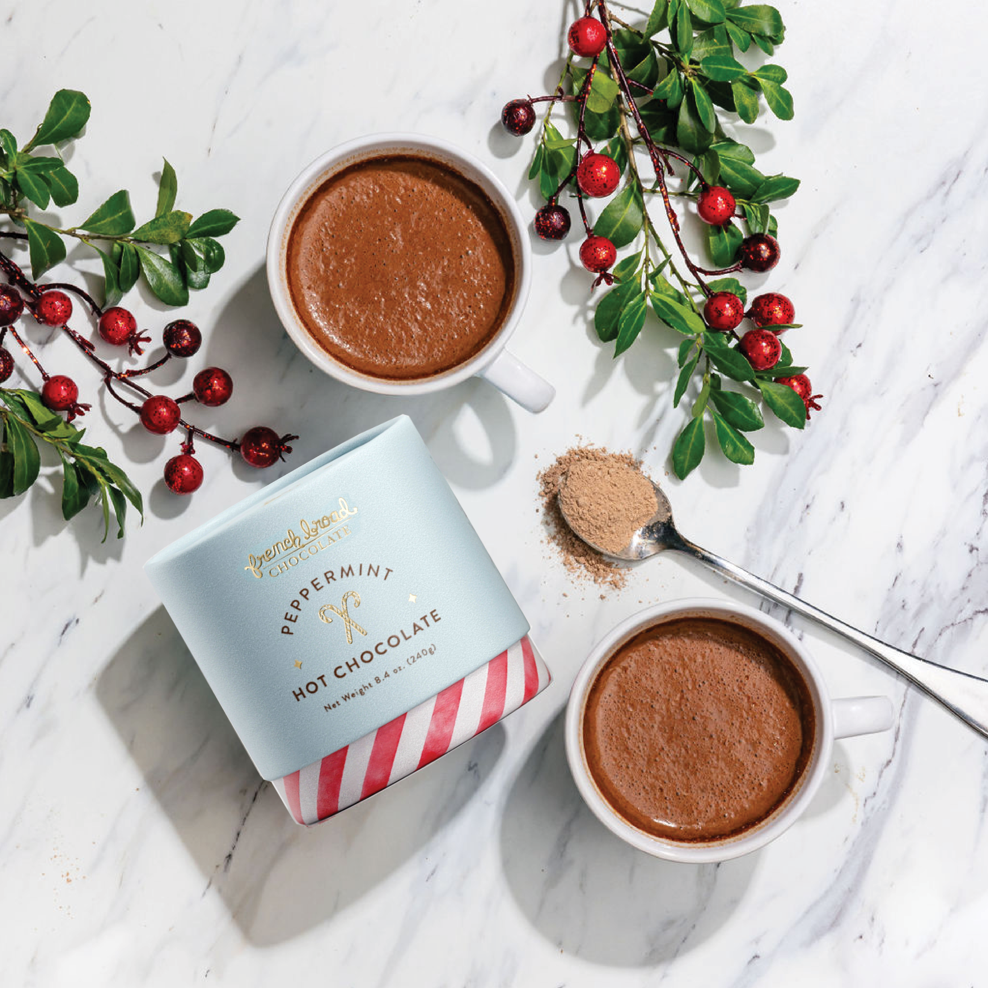 Peppermint Hot Chocolate - DIGS