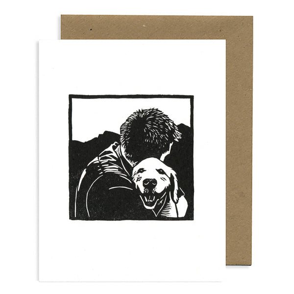 Person/Dog Hug Card - DIGS
