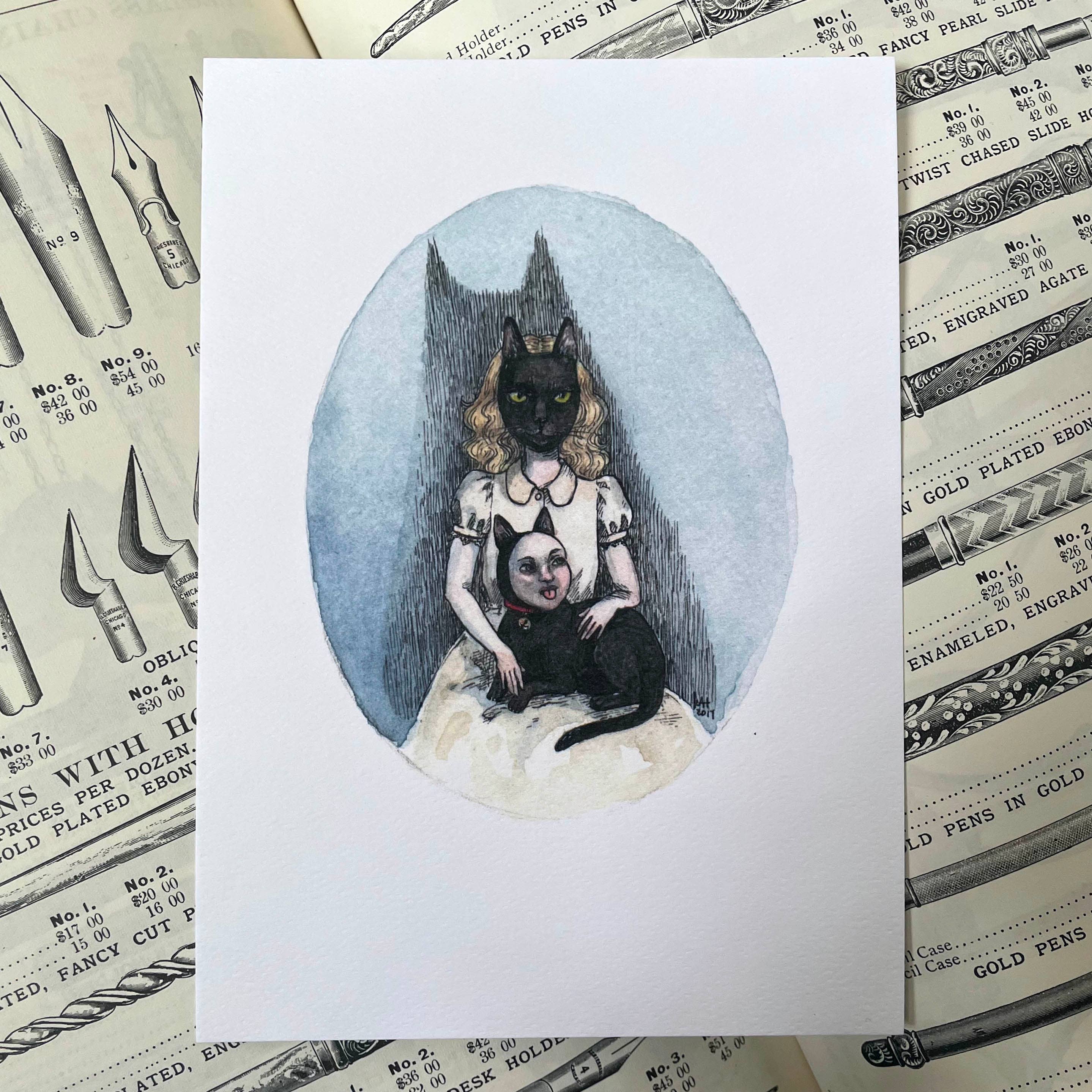 Pet Art Print - DIGS