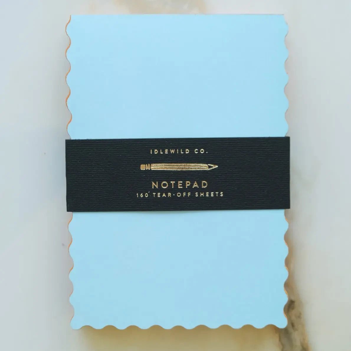 Petite Wave Edged Notepad - DIGS