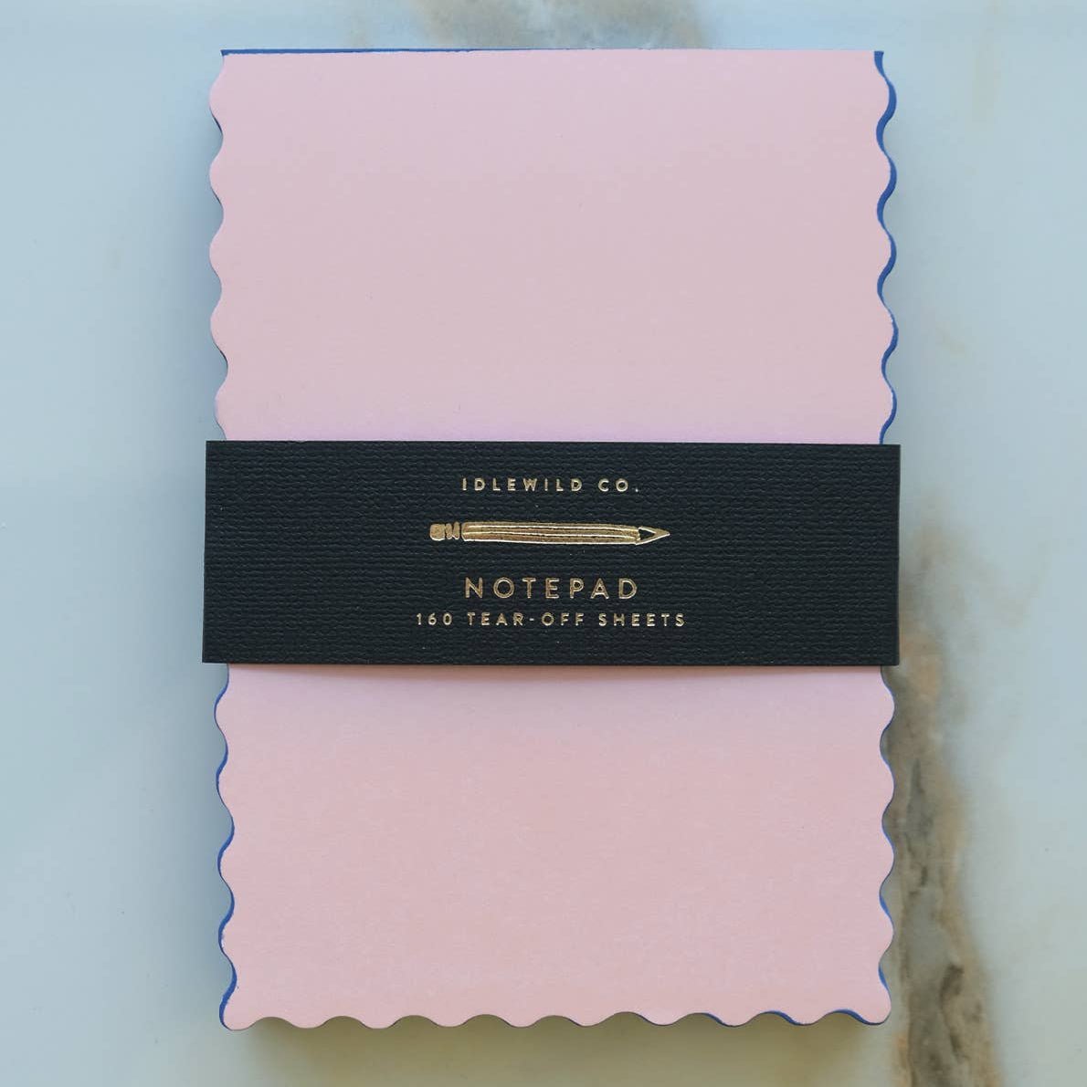Petite Wave Edged Notepad - DIGS
