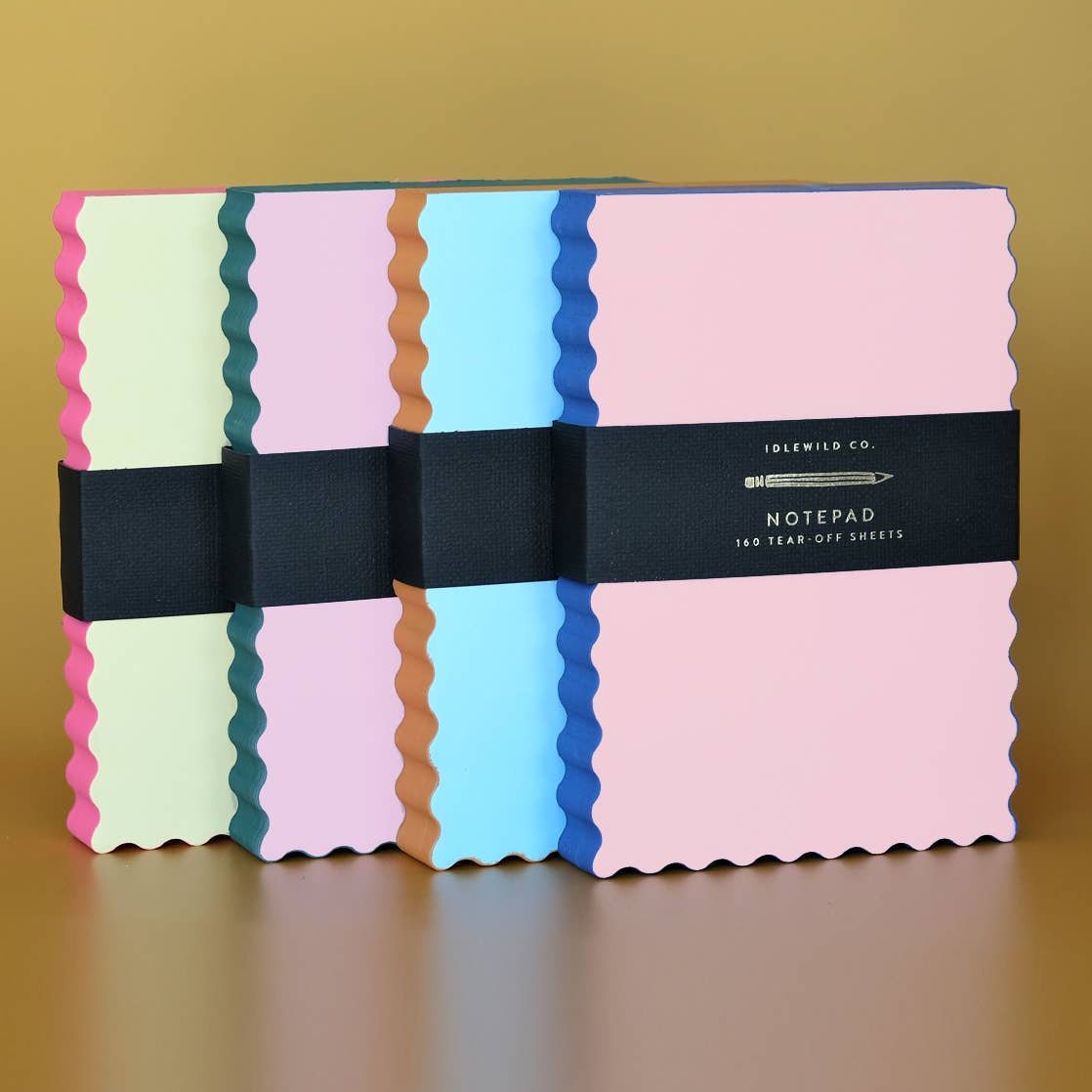 Petite Wave Edged Notepad - DIGS