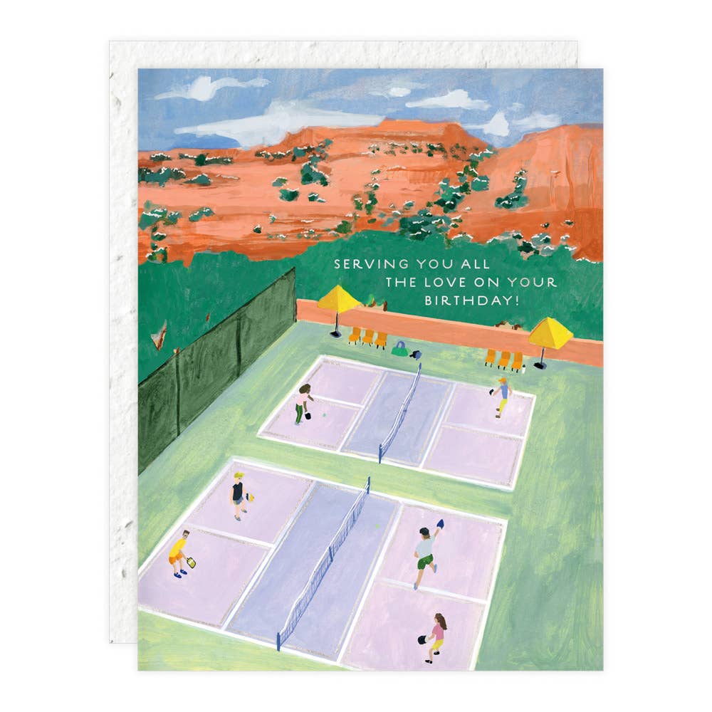 Pickleball Birthday Card - DIGS