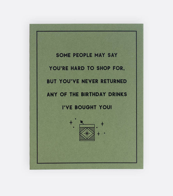 Picky Border Birthday Card - DIGS
