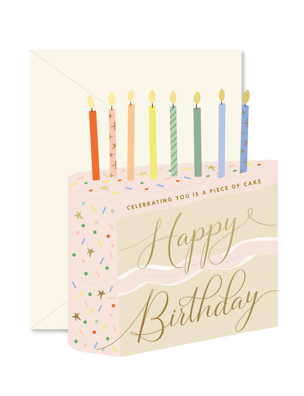 Piece of Cake Birthday Card - DIGS