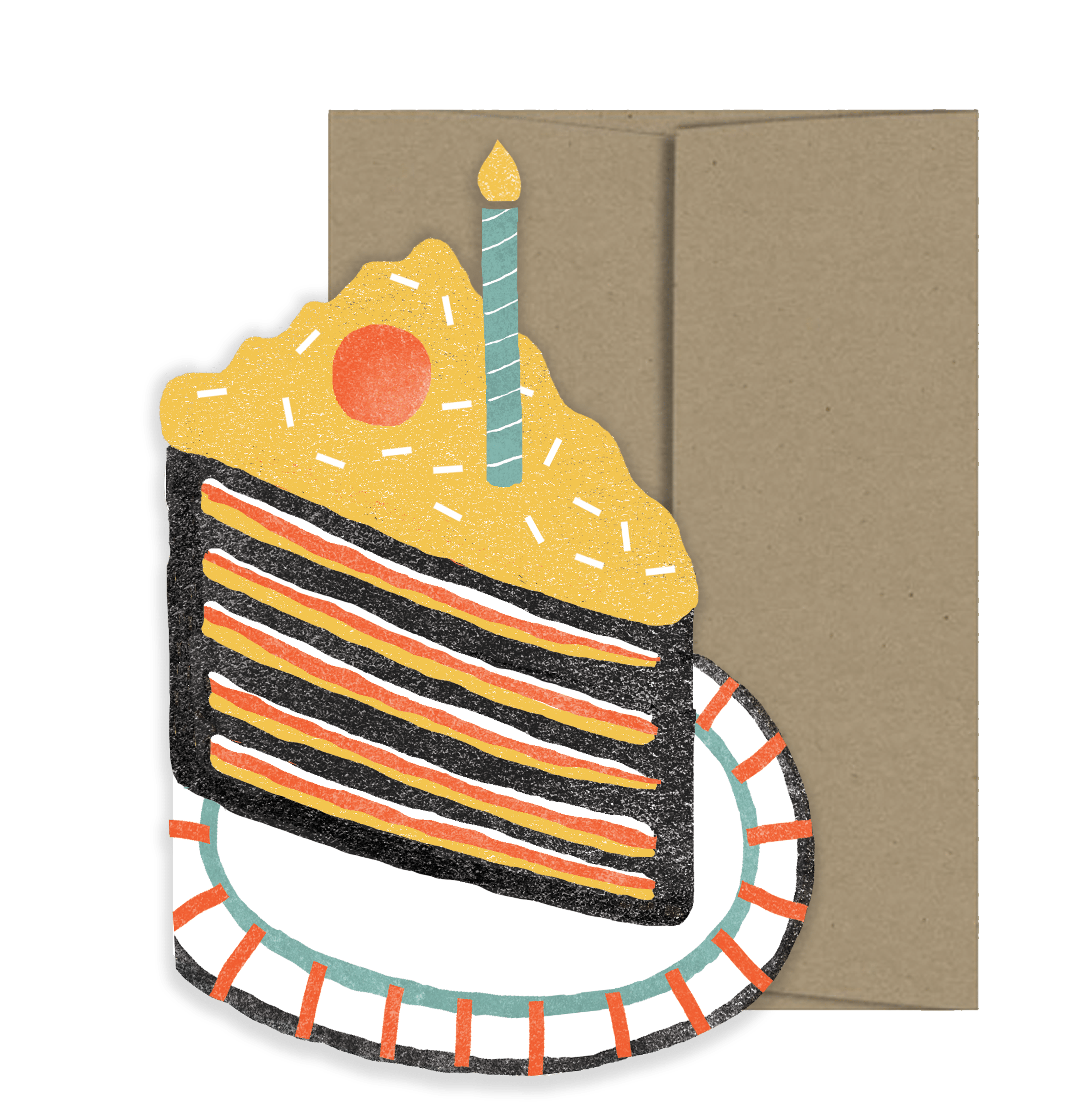 Piece of Cake Birthday Card - DIGS