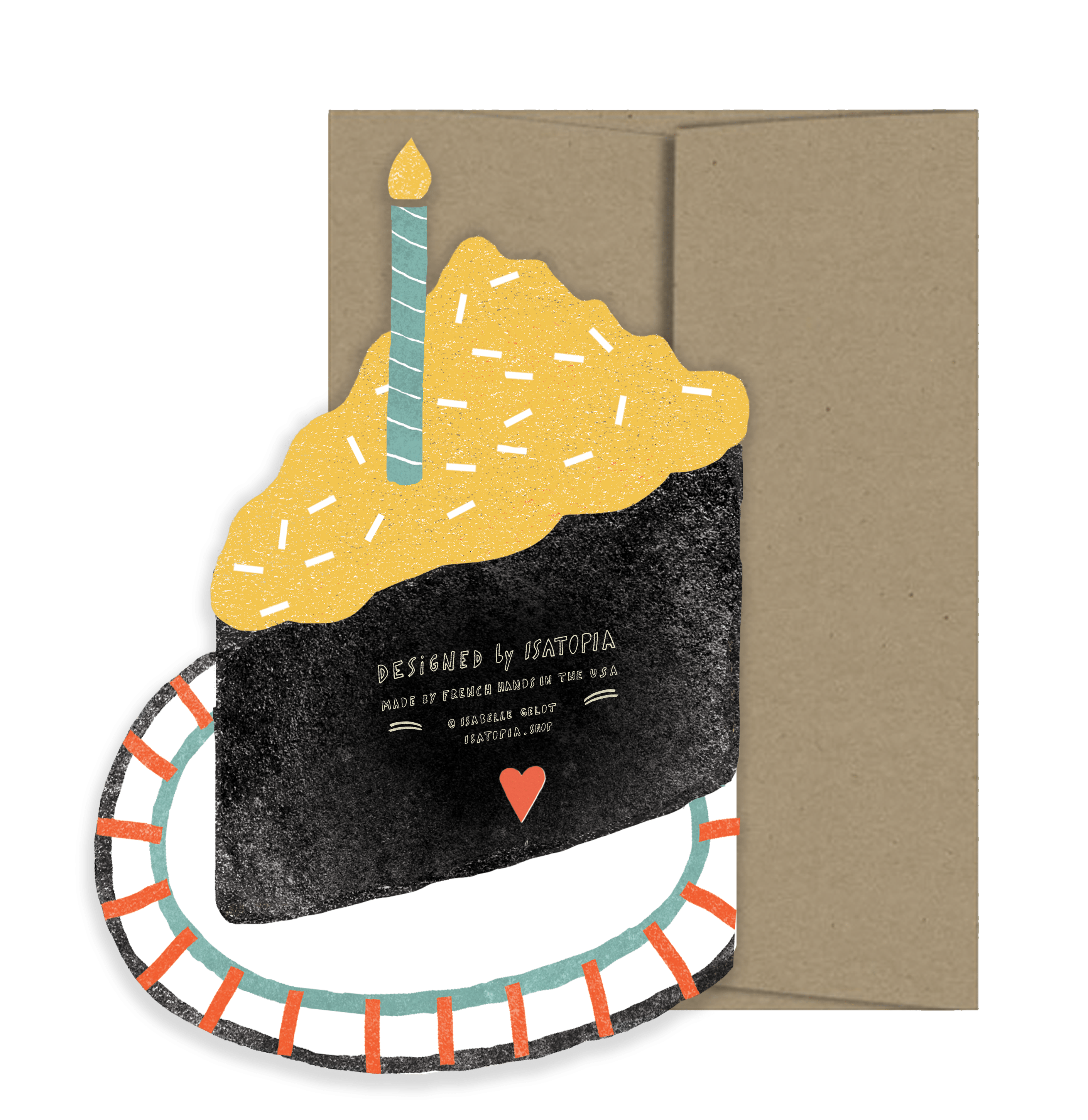 Piece of Cake Birthday Card - DIGS