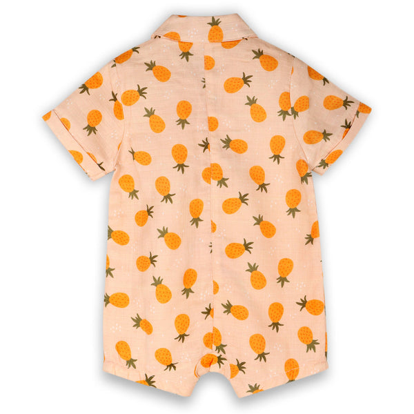 Pineapple Short Baby Romper - DIGS