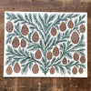 Pinecones Risograph Art Print - DIGS