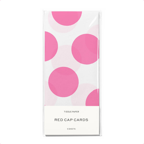 Pink Dots Tissue Paper - DIGS
