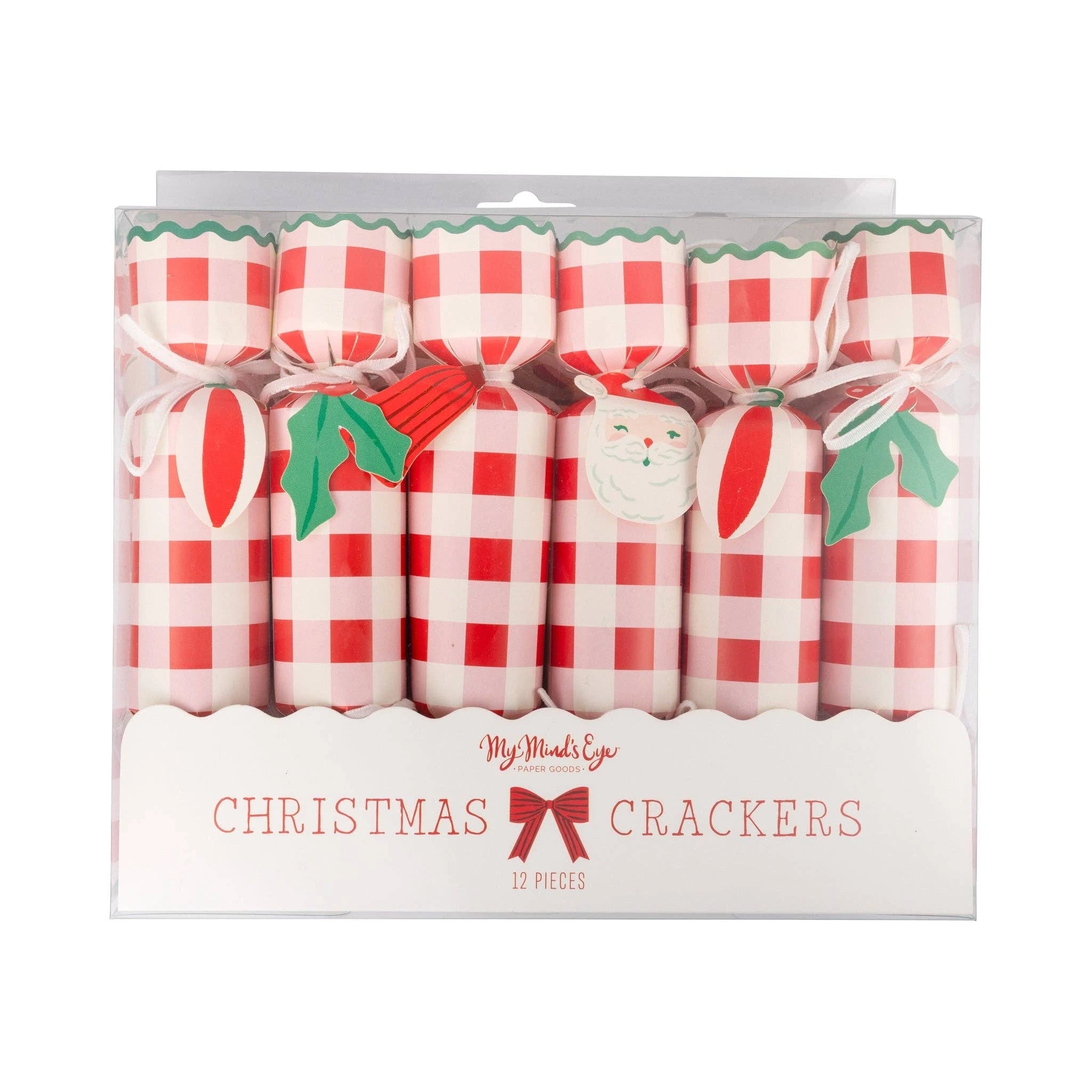 Plaid Sugar Plum Party Crackers - DIGS