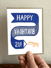 Plane & Banner Birthday Card - DIGS
