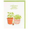 Plant Sprout Baby Card - DIGS