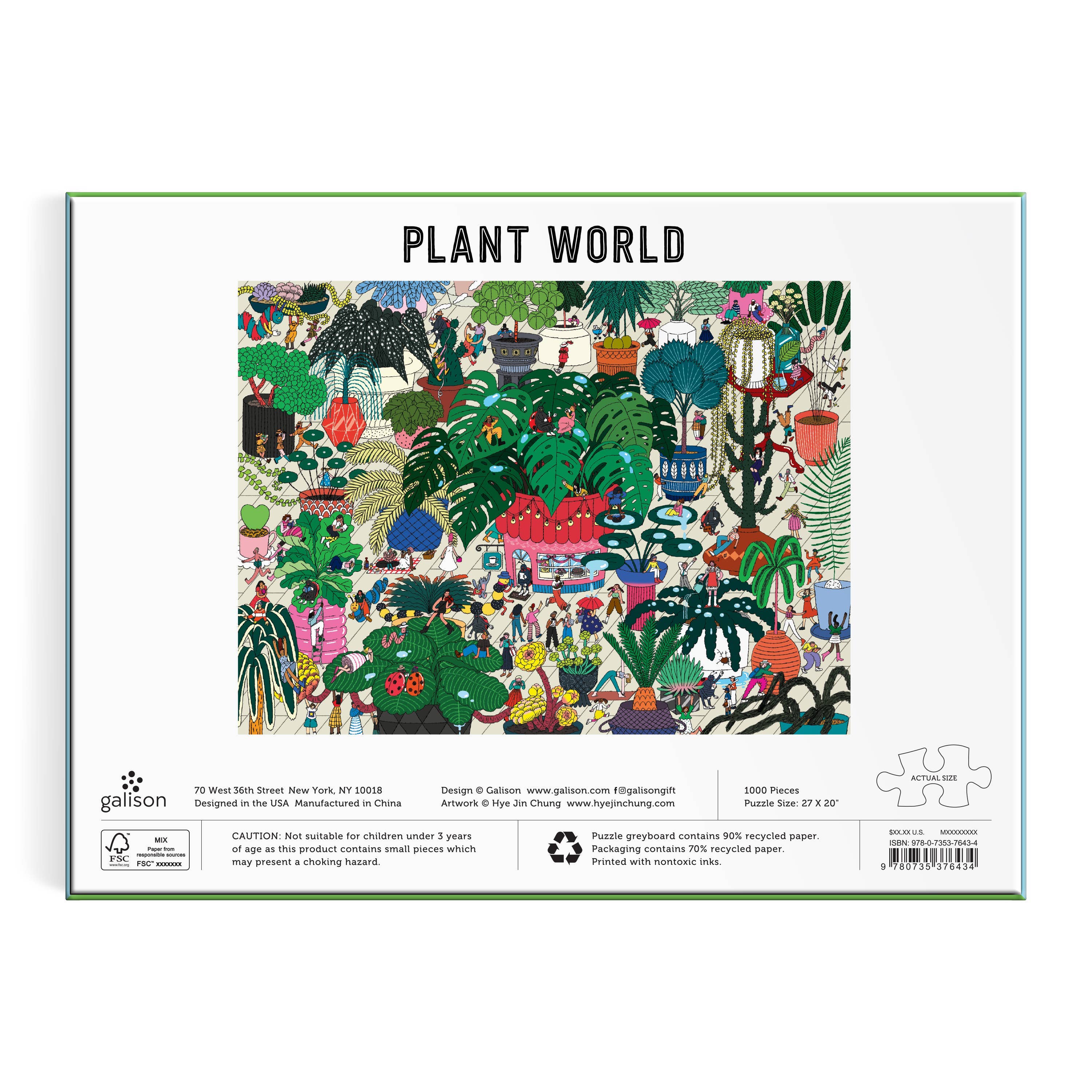 Plant World 1000 Piece Puzzle - DIGS