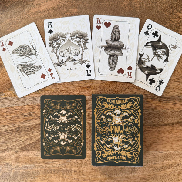 PNW Evergreen Playing Cards - DIGS