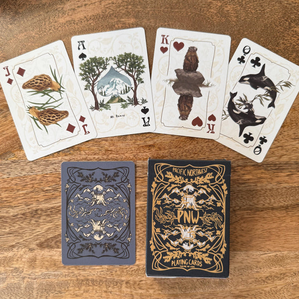 PNW Mist Playing Cards - DIGS