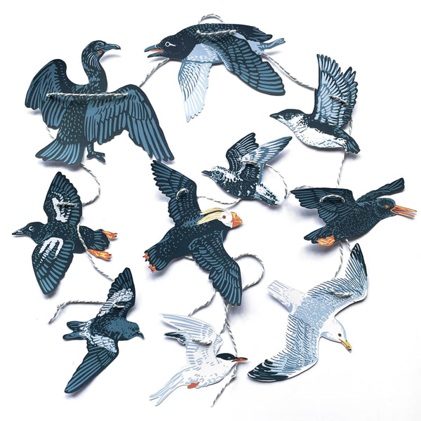 PNW Sea Birds Garland - DIGS
