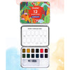 Pocket Watercolor Set of 12 with Brush: Landscape Colors - DIGS