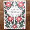 Poinsettia Holiday Card - DIGS