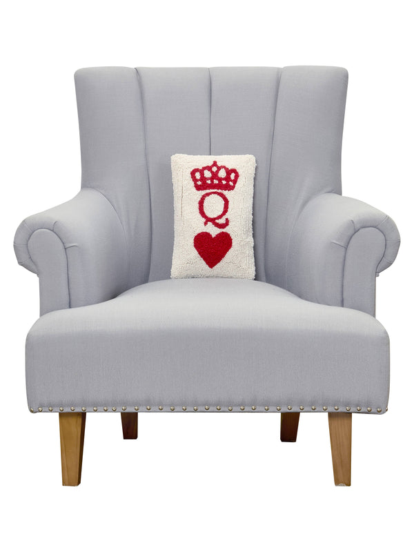 Poker Queen Hook Pillow - DIGS