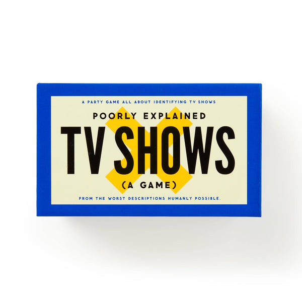 Poorly Explained TV Shows Game - DIGS