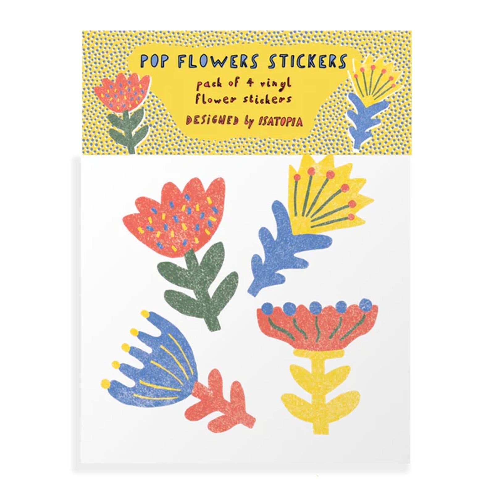 Pop Flowers Stickers - DIGS