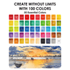 Premium Watercolor Set of 100 - DIGS