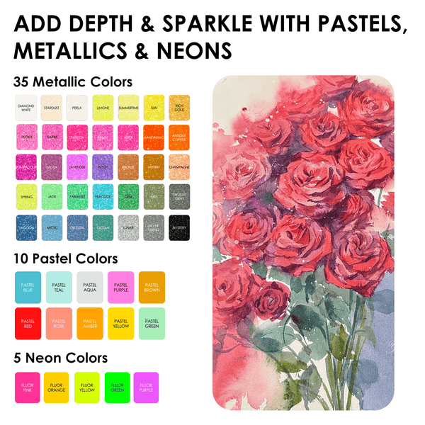 Premium Watercolor Set of 100 - DIGS