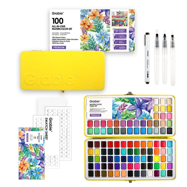 Premium Watercolor Set of 100 - DIGS