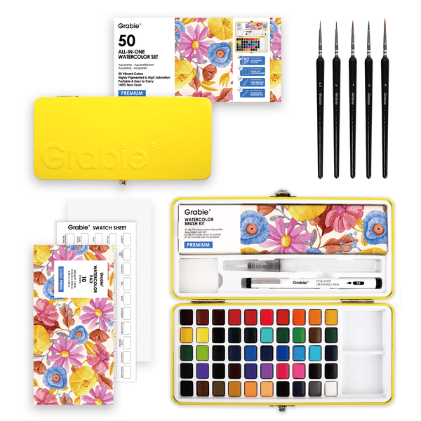 Premium Watercolor Set of 50 - DIGS