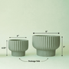Presley Pedestal Planter - DIGS