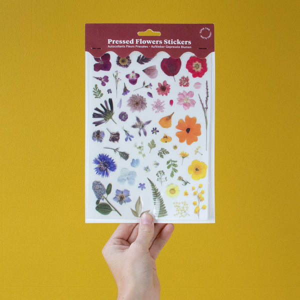 Pressed Flowers Sticker Sheet - DIGS