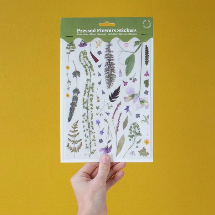 Pressed Flowers Sticker Sheet - DIGS
