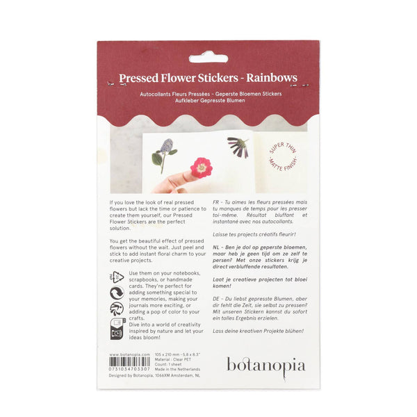 Pressed Flowers Sticker Sheet - DIGS