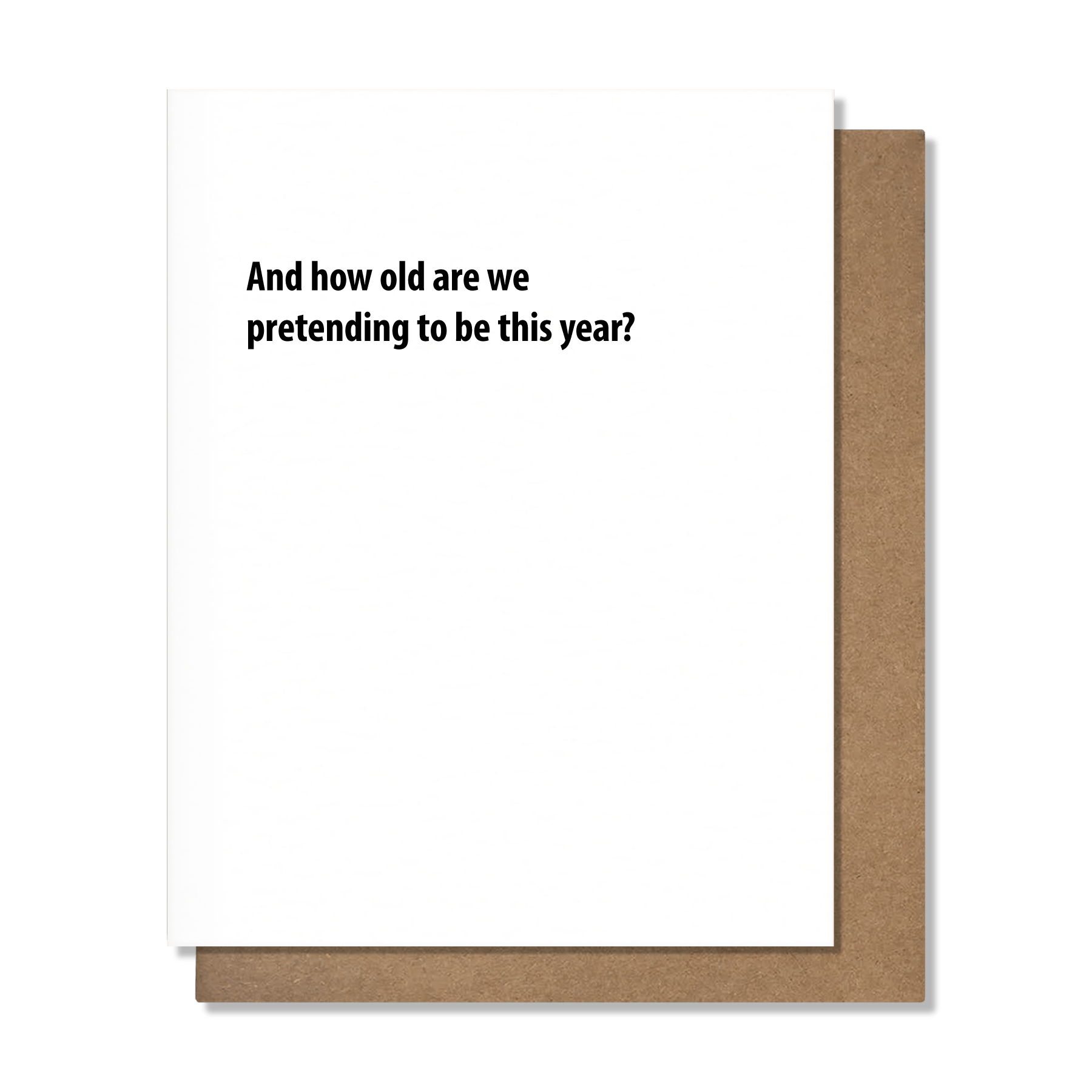 Pretending Birthday Card - DIGS