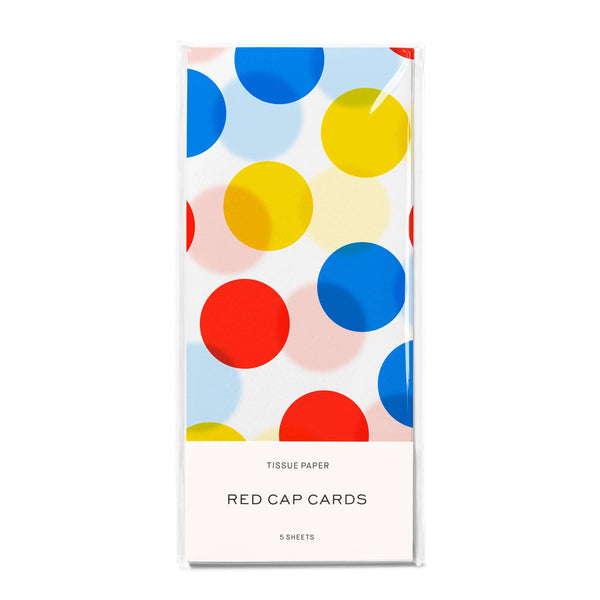 Primary Dots Tissue Paper - DIGS