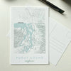 Puget Sound Map Postcard - DIGS