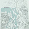 Puget Sound Map Postcard - DIGS